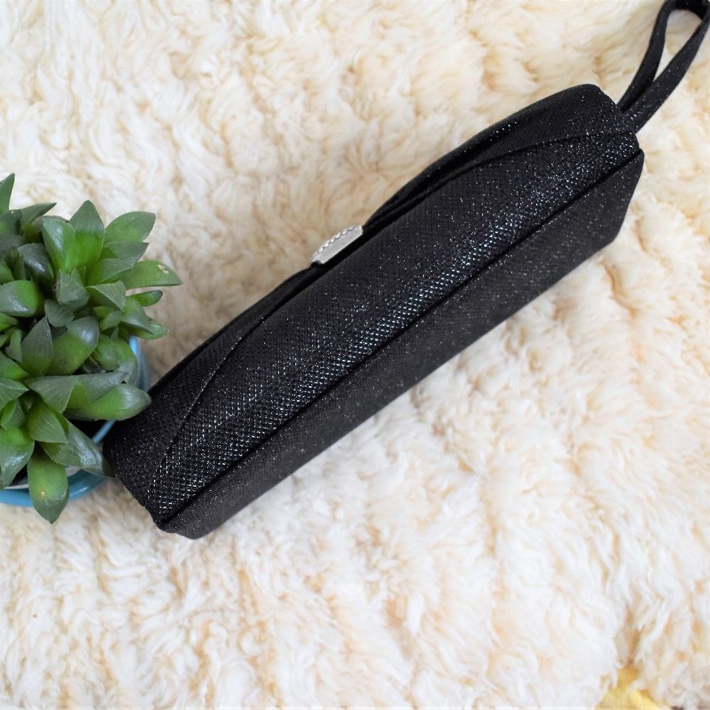 Vintage Gunne Sax Black Convertible Clutch - Picture 4 of 10